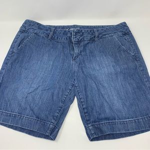 Casual Blue Denim Shorts